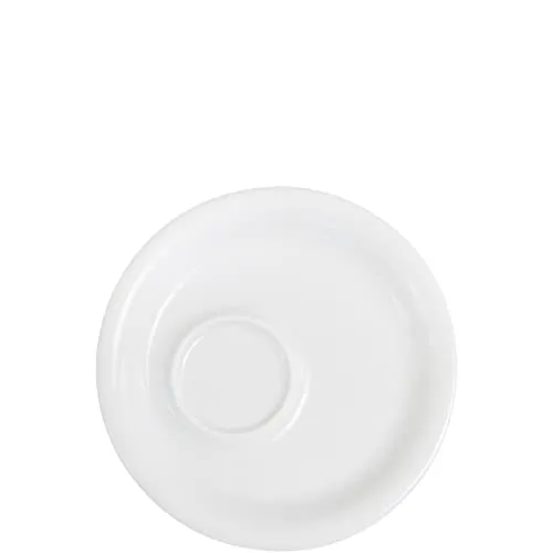 KAHLA 213518A90021C Café Sommelier Espresso-Untertasse 11,7 cm | weiße Espressountertasse aus Porzellan
