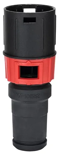 Bosch Accessories Professional Adapter für Staubsauger - Schlauchmuffe Ø 35 mm zur Verbindung von 19-mm-Entstaubungsschläuchen mit Bosch Staubsaugern, ideal für effiziente Staubabsaugung und einfache Handhabung.