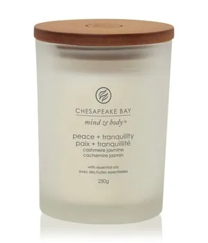 Chesapeake Bay Candle Mind & Body Peace & Tranquility - Cashmere Jasmine Duftkerze 250 g