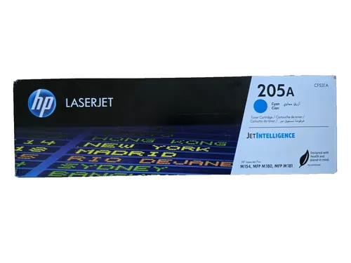 HP Toner CF531A 205A Cyan - Original Toner für bis zu 900 Seiten, hohe Druckqualität für HP Color LaserJet Pro und MFP Modelle
