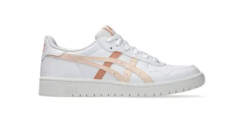 ASICS Damen Freizeitschuhe JAPAN S - Sneaker mit nostalgischem Basketball-Design, leichtem Tragekomfort und verbesserter Dämpfung – ideal für modebewusste Damen.