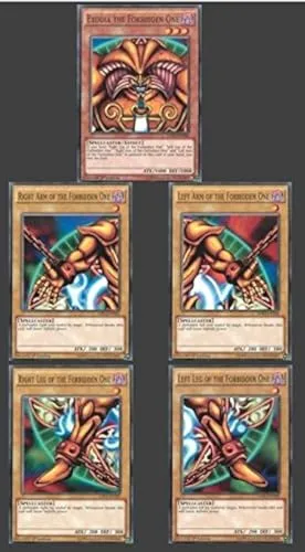 Yu Gi Oh Exodia Set