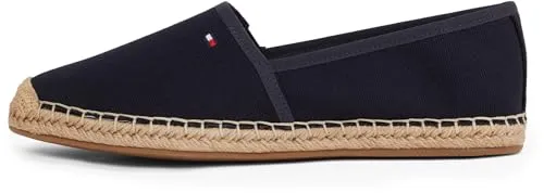 Tommy Hilfiger FLAG CANVAS ESPADRILLE Damen Slipper von Tommy Hilfiger