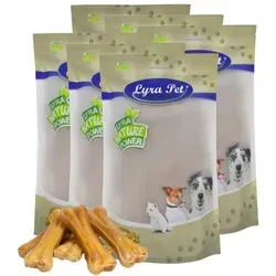 Stk. Lyra Pet® Kauknochen 12 cm - Natürlicher Kausnack für Hunde - Hundefutter - Fettarmer Kauknochen aus 100% reinem Naturprodukt, ideal für gesunde Zahnpflege und langen Kaugenuss. Perfekt für Ihren Hund!