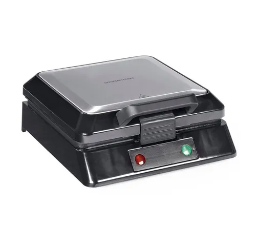 GOURMETmaxx Waffeleisen für Belgische Waffeln - Schwarz - Waffeleisen für Belgische Waffeln, mit einstellbarem Bräunungsgrad und Antihaftbeschichtung für einfache Reinigung. Genießen Sie frische Waffeln bequem zu Hause!