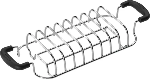 Smeg TSBW01 Brötchen-Röstaufsatz - Brötchenaufsatz für 2-Scheiben Toaster, ermöglicht gleichmäßiges Rösten von Brötchen und Croissants für ein perfektes Frühstück.