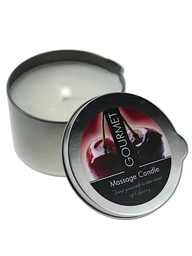 Gourmet MASSAGEKERZE Kirsche - 200ml - Massageöl 80€/L
