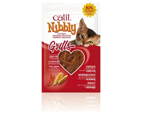 Catit Nibbly Grills mit Hühnchen & Hummer 30 g