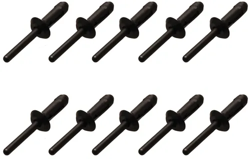 BGS 8463-3 Kunststoffnieten für Satz 8463, 6,6 x 17,2 mm, 10-tlg.