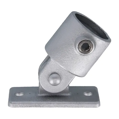 Rohrverbinder Temperguss Flansch mit Gelenkanschluss 1