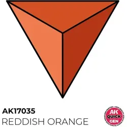 AK QUICK GEN Reddish Orange 18ml
