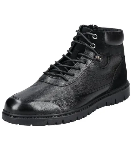 Geox Herren U GHIACCIAIO A Ankle Boot, Black, 40 EU - Herren-Stiefel mit atmungsaktiver Technologie, schnellem Anziehen durch Reißverschluss und warmem Innenfutter für optimalen Komfort.