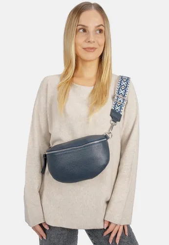 Seasons of April Umhängetasche Helen - Stilvolle Crossbody Bag aus 100% Leder - Umhängetaschen, aus hochwertigem genarbtem Rindsleder mit verstellbarem, breitem Gurt für höchsten Tragekomfort - Made in Italy.