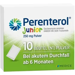 Perenterol Junior 250mg Pulver Beutel 10 ST von MEDICE