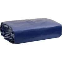 vidaXL Abdeckplane Blau 4x5 m - Strapazierfähig und Wetterfest - Planen & Abdeckfolien: Hochwertige, reißfeste und wasserfeste Plane aus PVC-beschichtetem Canvas, ideal zum Schutz von Gartenmöbeln und mehr bei jedem Wetter.