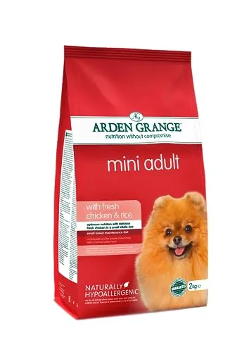 Arden Grange Mini Erwachsene Hünchen und Reis - 2 Kg