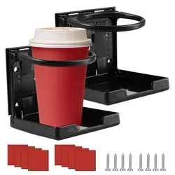 2x Klappbare Getränkehalter für Auto – Universal 76mm