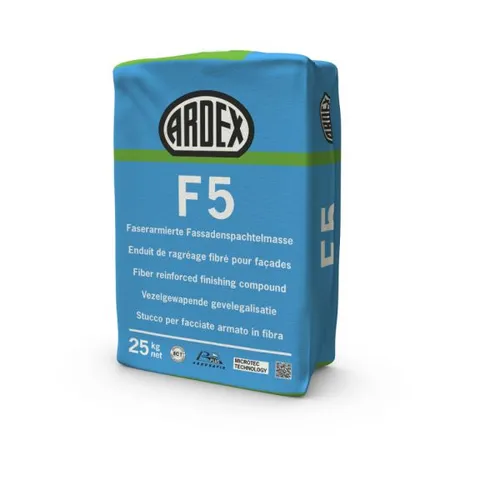 Ardex F5 Faserarmierte Fassadenspachtelmasse 25 kg in weiß von ARDEX