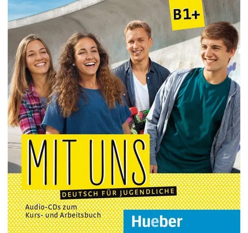 Hueber Verlag Hörspiel-CD Mit uns B1+ – 2 Audio-CDs für den Sprachkurs - Entdecken Sie die Hueber Verlag Hörspiel-CD Mit uns B1+ – 2 Audio-CDs, ideal zur Unterstützung des Kurs- und Arbeitsbuchs für eine effektive Sprachförderung.