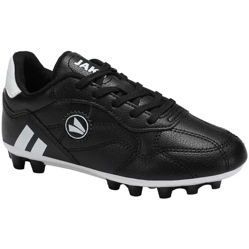 JAKO Kinder Fussballschuhe Classico II AG Junior 5510 Schwarz/Weiß 38 - Fußballschuhe für Kinder, mit rutschfester Laufsohle für optimalen Halt auf Kunstrasen und ideal für junge Talente.