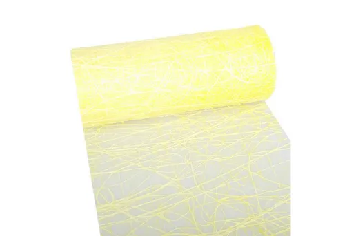 Deko AS Dekoobjekt Dekoweb® Tischläufer gelb - 300mm x 5m - 54-300-5-010
