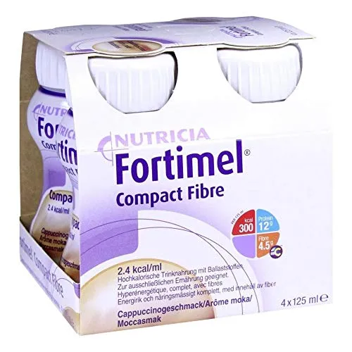 FORTIMEL Compact Fibre Cappuccino 4X125 ml