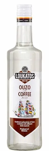 Loukatos Ouzo mit Kaffeegeschmack 700 ml