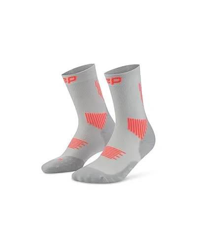 CEP Damen Core Run Mid Cut Socken grau - Die CEP Mid Cut Socken bieten bewährte Kompression und hohen Tragekomfort. Ideal für Läufer, sorgen sie für Stabilität und Feuchtigkeitsmanagement bei jedem Lauf. Perfekt für Training und Wettkampf.