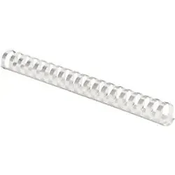 Fellowes Binderücken für Plastikbindung - 51 mm Durchmesser, 21 Ringe, Packung mit 50 Stück, ideal für bis zu 450 Blatt und professionelles Finish