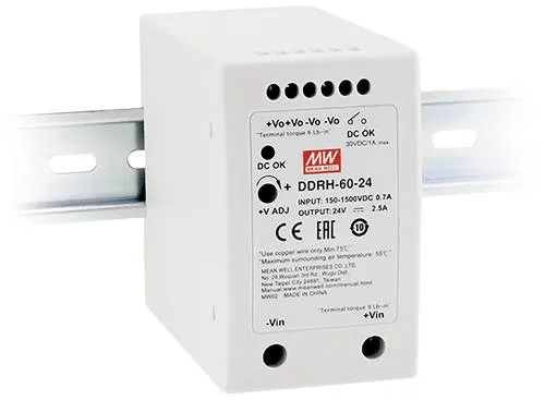 MEAN WELL DDRH-60-12 DC/DC-Wandler 12V 5A 60W Anzahl Ausgänge: 1 x Inhalt 1St.