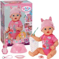 BABY Born Emma 43 cm Babypuppe mit Click & Play von Zapf Creation