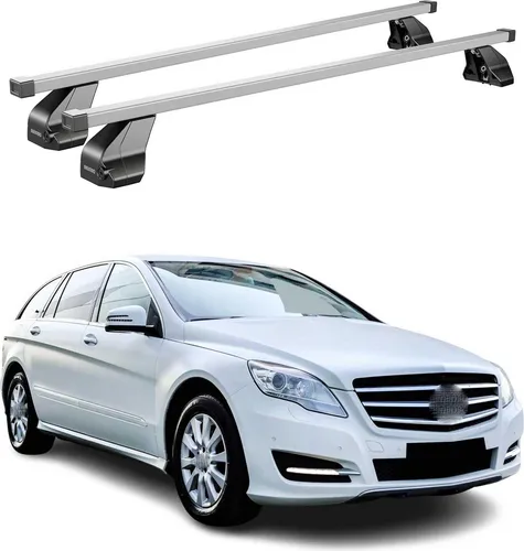 OMAC Dachträger Stahl Gepäckträger für Mercedes R Klasse W251 2005-2014 - Dachgepäckträger aus hochwertigem Stahl, wasserbeständig und abnehmbar. Ideal für Fahrräder, Ski und Kajaks – vielseitig und langlebig für jedes Abenteuer!