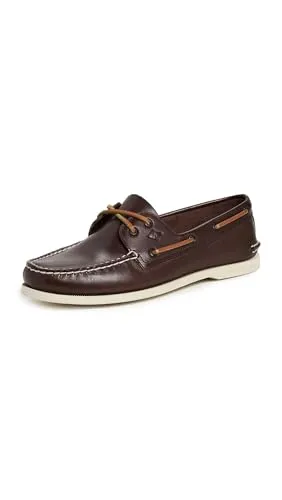 Produktbild Sperry Herren Authentic Original 2-Eye Bootsschuh, Dunkelbraun, 43 EU
