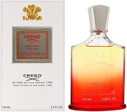 Creed Original Santal 100ml Eau de Parfum - Herrenduft mit orientalischen und holzigen Aromen, inspiriert von Indien. Exotische Gewürze und cremige Vanille verleihen eine unwiderstehliche Aura.