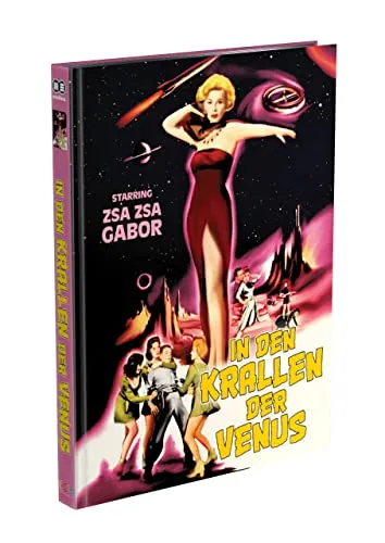 mediacs IN DEN KRALLEN DER VENUS - 2-Disc Mediabook Cover D (Blu-ray + DVD) Limited 250 Edition – Uncut