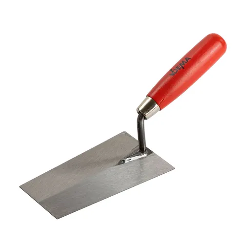 Dema Berner Putzkelle BPK140 – Maurerkelle, Trapezkelle, Glättkelle – robust, ergonomisch, präzise – Mauerbau, Verputzen, Spachtelarbeiten 22459