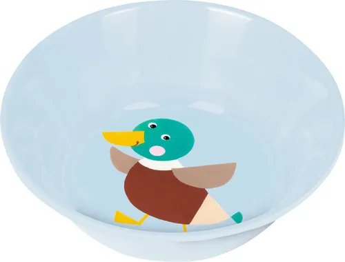 COPPENRATH DIE SPIEGELBURG Kinderschale Schale Ente - Freche Rasselbande, Polypropylen, (Set, 1-tlg), Made in Germany