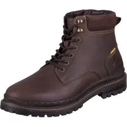 Camel Active Herren Stiefeletten S24-0267627 - Braun - Wanderschuhe für Herren, stilvoll und warm mit hochwertigem Ledermaterial, ideal für kalte Tage. Ausgestattet mit rutschhemmender Sohle und praktischem Innenreißverschluss für hohen Tragekomfort.