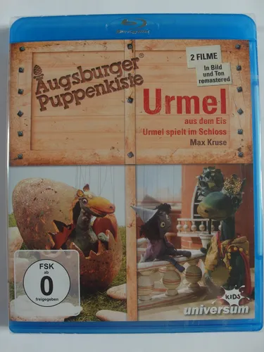 Augsburger Puppenkiste Urmel Sammlung - Urmel aus dem Eis + spielt im Schloß