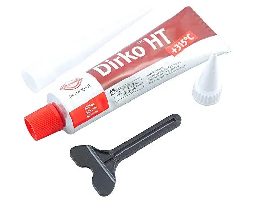 DIRKO Silikon Dichtmasse rot 70ml