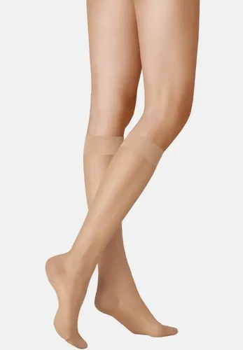 KUNERT Feinkniestrümpfe Glatt & Softig 20 (1-Paar) Glatte, hautfreundliche Kniestrümpfe