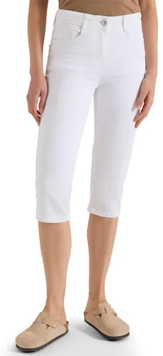 Cecil Slim Leg Capri Jeans White 30 in weiß von CECIL