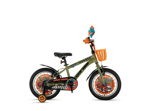 T&Y Trade Kinderfahrrad 20 Zoll – Grün Orange