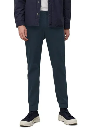 Chinohose MARC O'POLO Herren, Gr. 29, marine - Hochwertige Wanderhose von Marc O'Polo im Regular-Fit. Angenehmes Baumwoll-Elasthan-Material für besten Tragekomfort. Ideal für Freizeit und Outdoor-Aktivitäten.