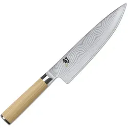 KAI Shun White Kochmesser 20 cm - Exquisites japanisches Design für präzise Schneidekunst in der Küche