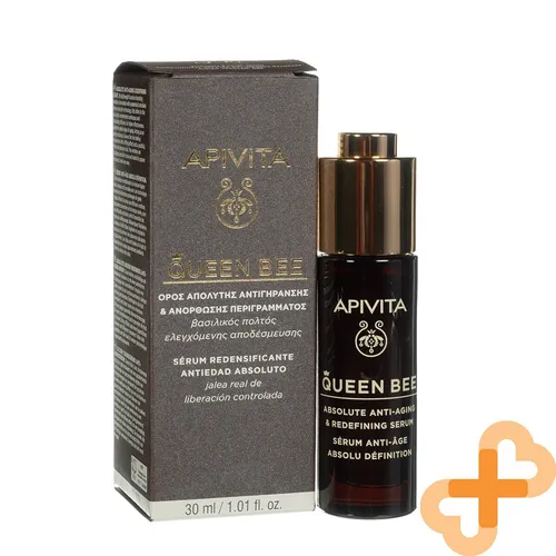 Apivita Queen Bee Anti-Ageing Serum 30ml - Tagespflege für strahlende Haut, mit natürlicher Formel zur Förderung von Elastizität und Feuchtigkeit. Ideal für Frauen ab 30, schützt vor Umwelteinflüssen und sorgt für einen gleichmäßigen Hautton.