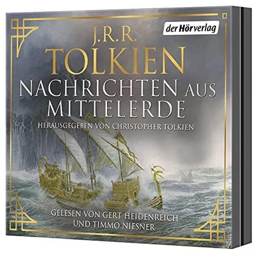 Nachrichten aus Mittelerde: Geschichten aus Mittelerde, Lesungen Band 8 - Hörbuch über die faszinierenden Erzählungen aus Mittelerde, ideal für Tolkien-Fans und Liebhaber epischer Fantasy.