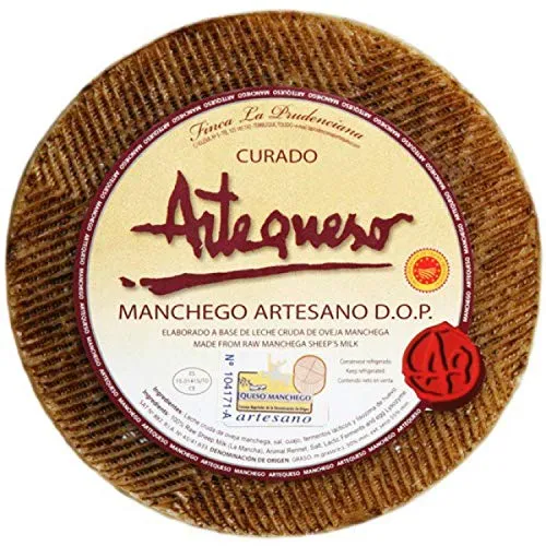 Geräucherter Schafskäse 'DO Manchego' ca. 3 kg - Artequeso