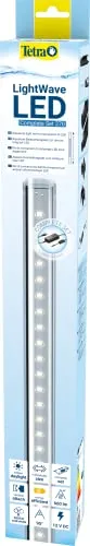 Tetra LightWave Set 270 mm - Effiziente LED Aquarium Beleuchtung - Aquariumbeleuchtung mit 603 Lumen für brillantes Tageslicht, inklusive Adapter und Netzteil für einfache Umrüstung auf langlebige LED-Technologie.