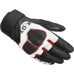 Spidi X-GT Motorradhandschuhe - Schwarz/Hellgrau/Rot - XL - Zertifizierte Motorradschutzhandschuhe mit EN 13594:2015 Level-1 Knöchelprotektoren, atmungsaktiv und touchscreen-kompatibel für optimalen Schutz und Komfort auf der Straße.